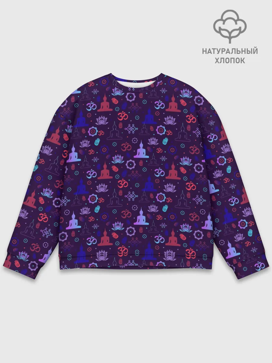 Мужской свитшот базовый / Нирвана