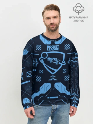 Мужской свитшот базовый / Rocket League / Рокет Лига