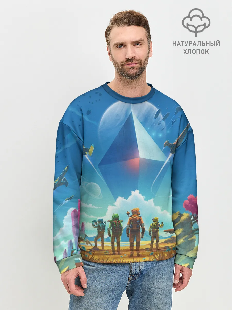 Мужской свитшот базовый / NMS: Начало