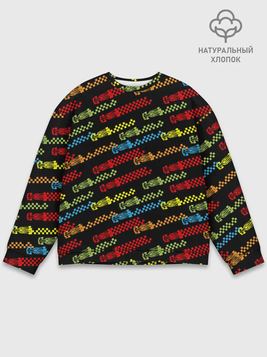 Мужской свитшот базовый / Формула 1 Гонки