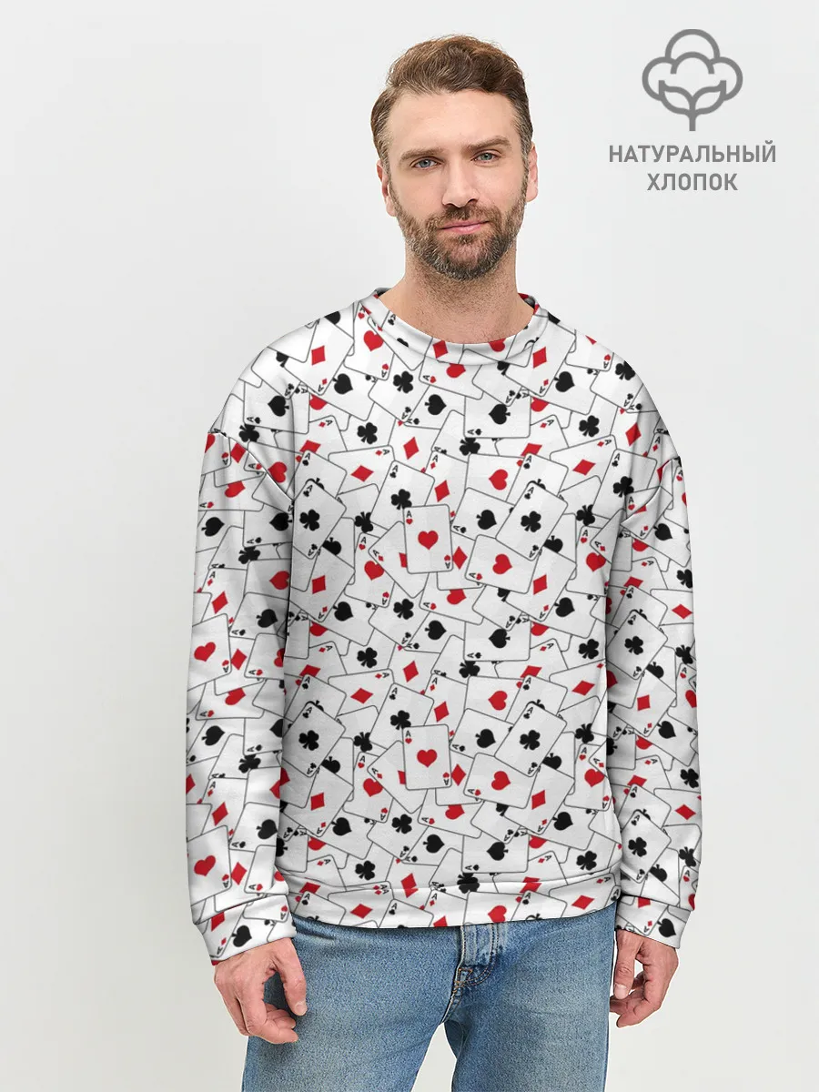 Мужской свитшот базовый / Тузы