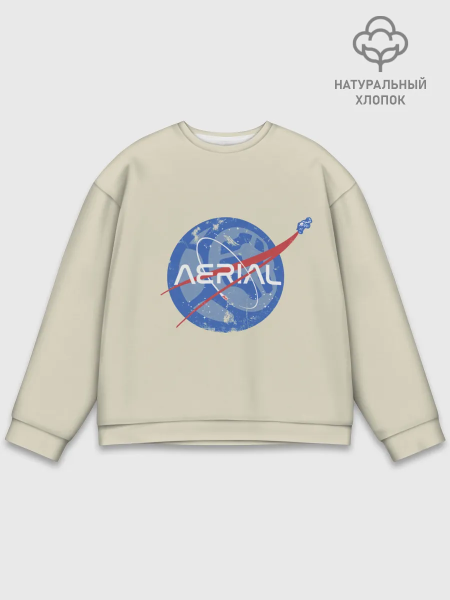 Мужской свитшот базовый / Nasa x Rocket league