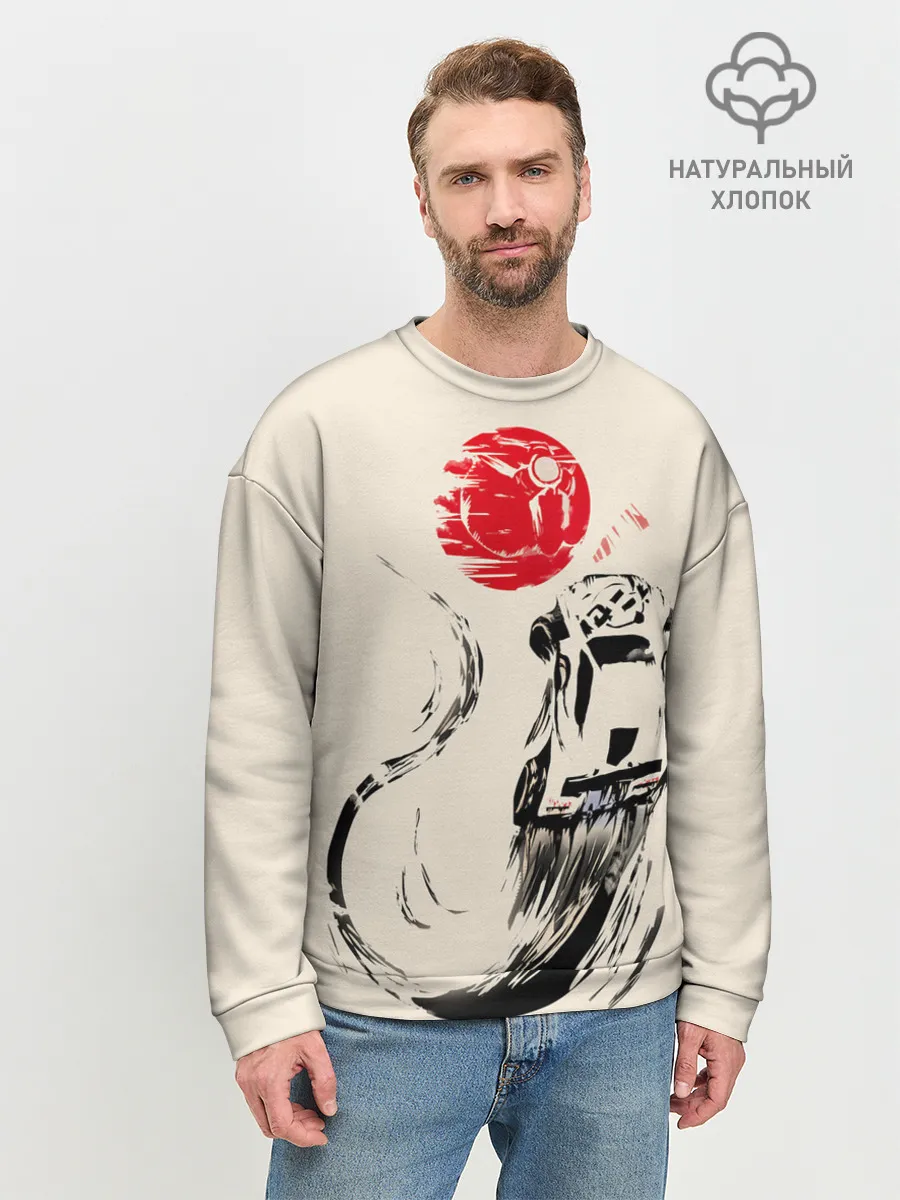 Мужской свитшот базовый / Flying car