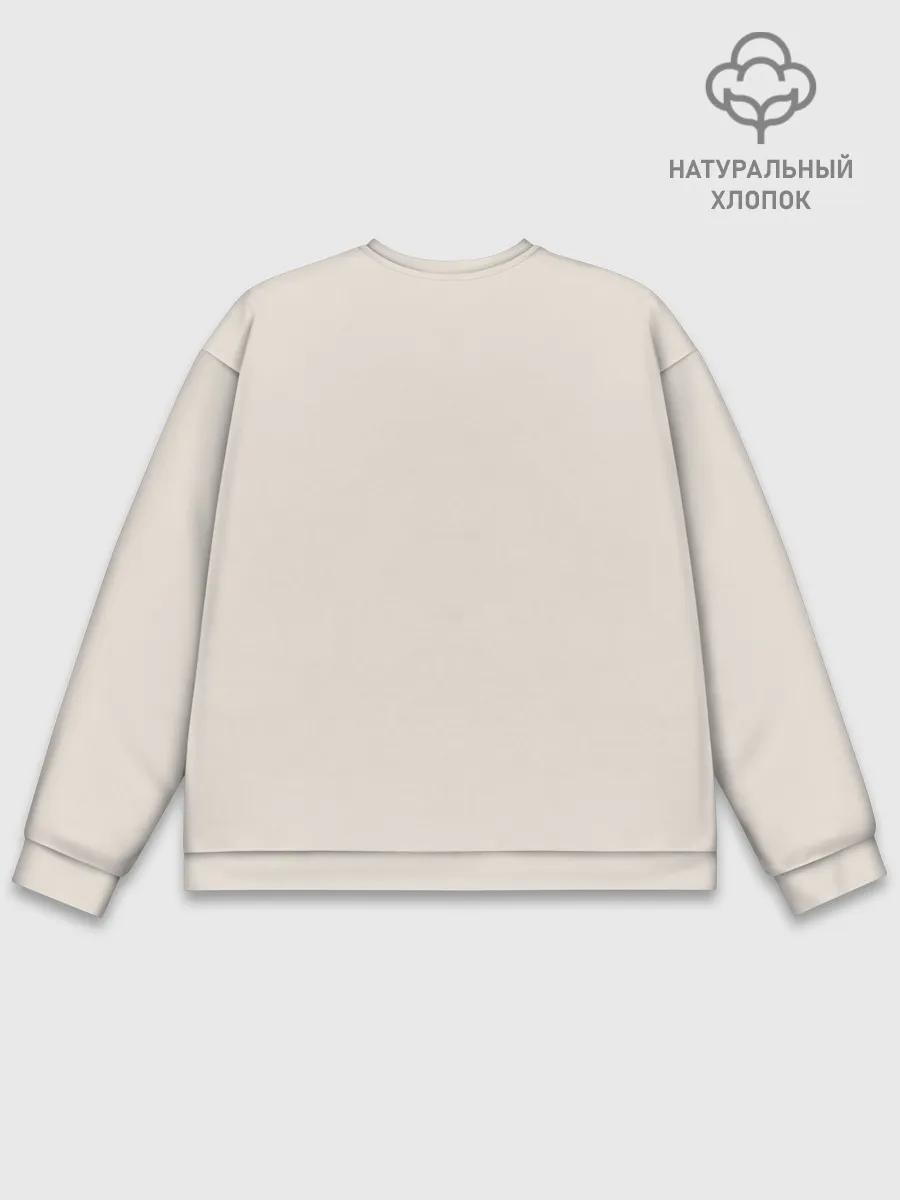 Мужской свитшот базовый / Няшная Такамаки