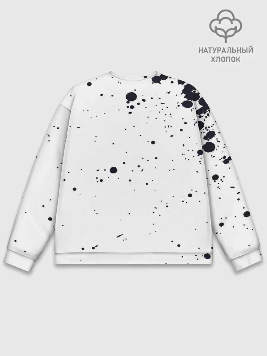 Мужской свитшот базовый / Шоё Хината с крыльями Haikyuu!!