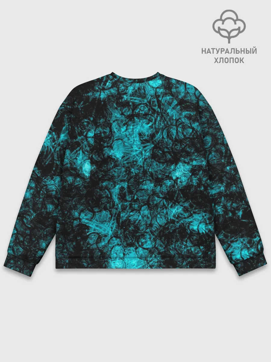 Мужской свитшот базовый / Кроваво-грязные пятна