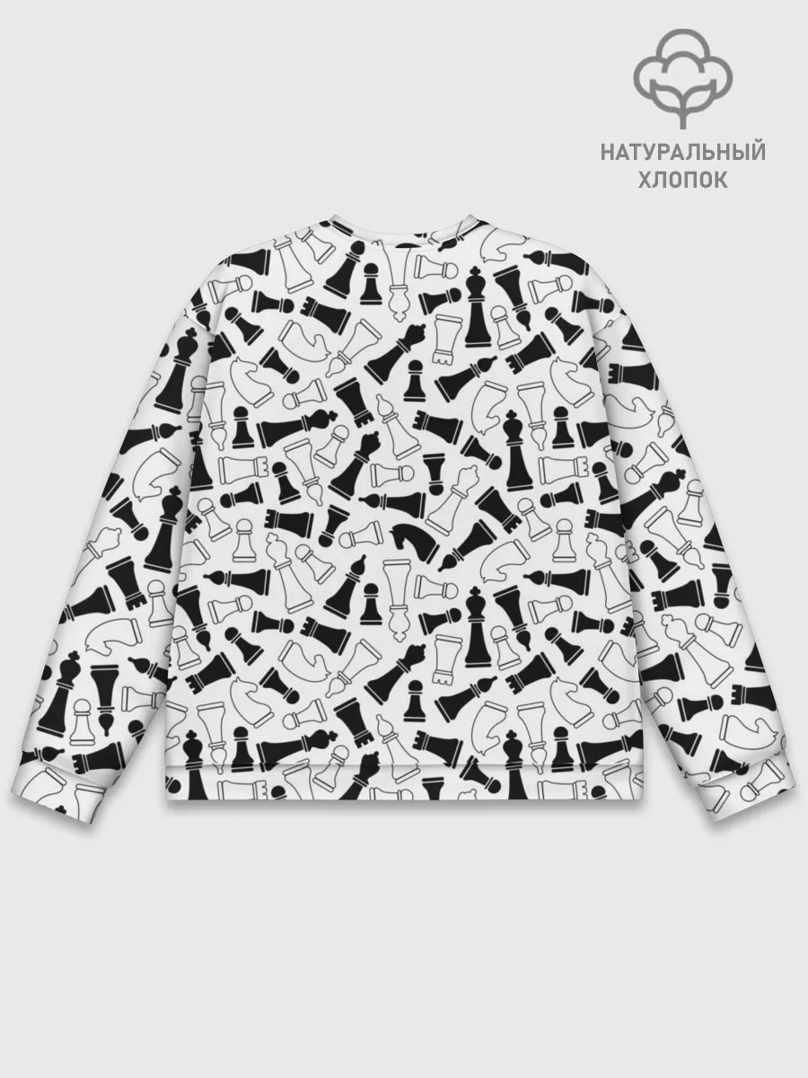 Мужской свитшот базовый / Шахматы