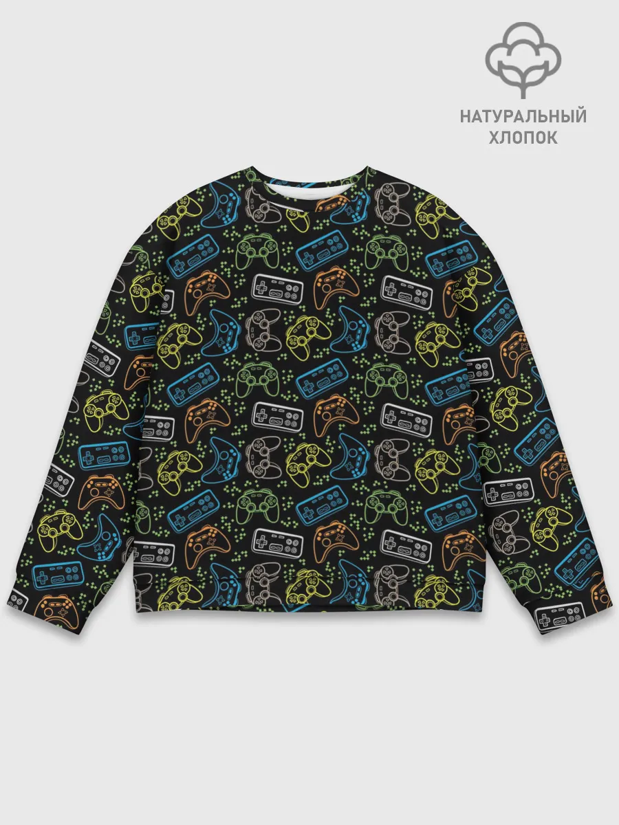 Мужской свитшот базовый / Геймер