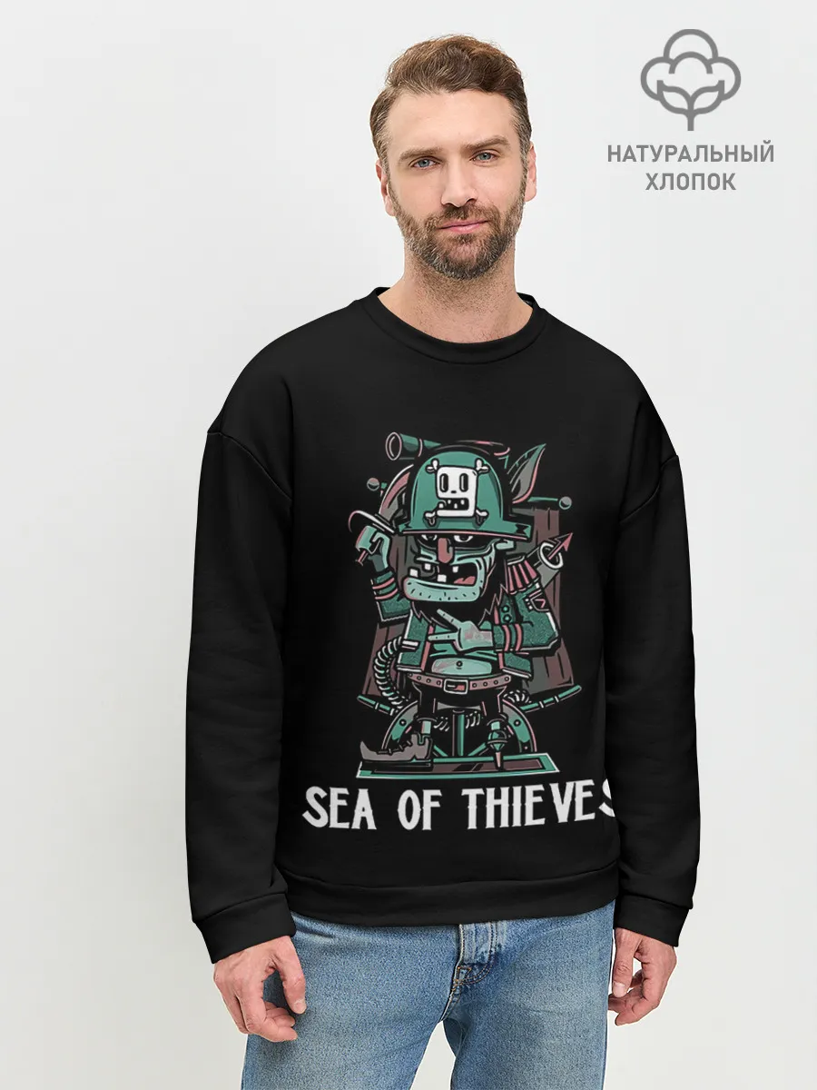 Мужской свитшот базовый / Старый пират