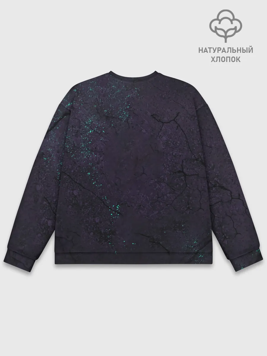 Мужской свитшот базовый / Пиратский знак