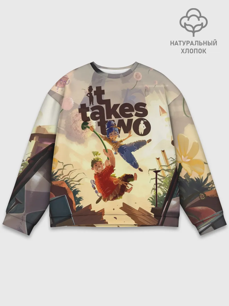 Мужской свитшот базовый / It Takes Two | Коди и Мэй