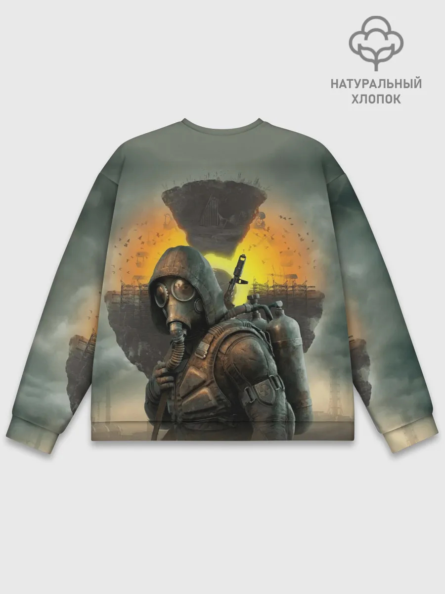Мужской свитшот базовый / Сталкер 2 Сердце Чернобыля OE