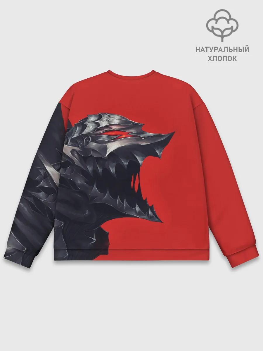 Мужской свитшот базовый / BERSERK маска