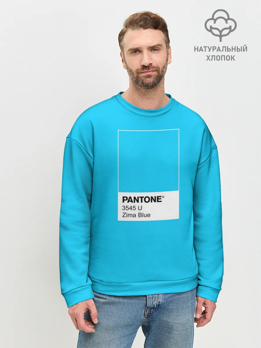 Мужской свитшот базовый / Love Death And Robots. Zima Blue