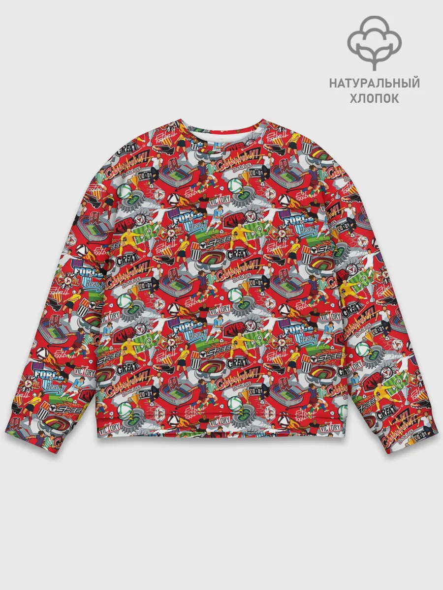 Мужской свитшот базовый / Футбол