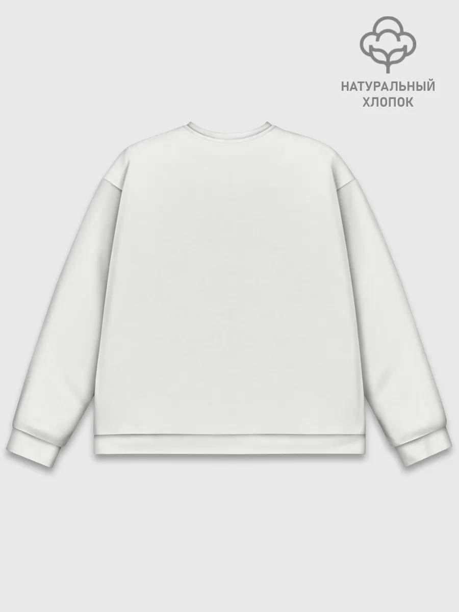 Мужской свитшот базовый / Карты, деньги, два ствола.