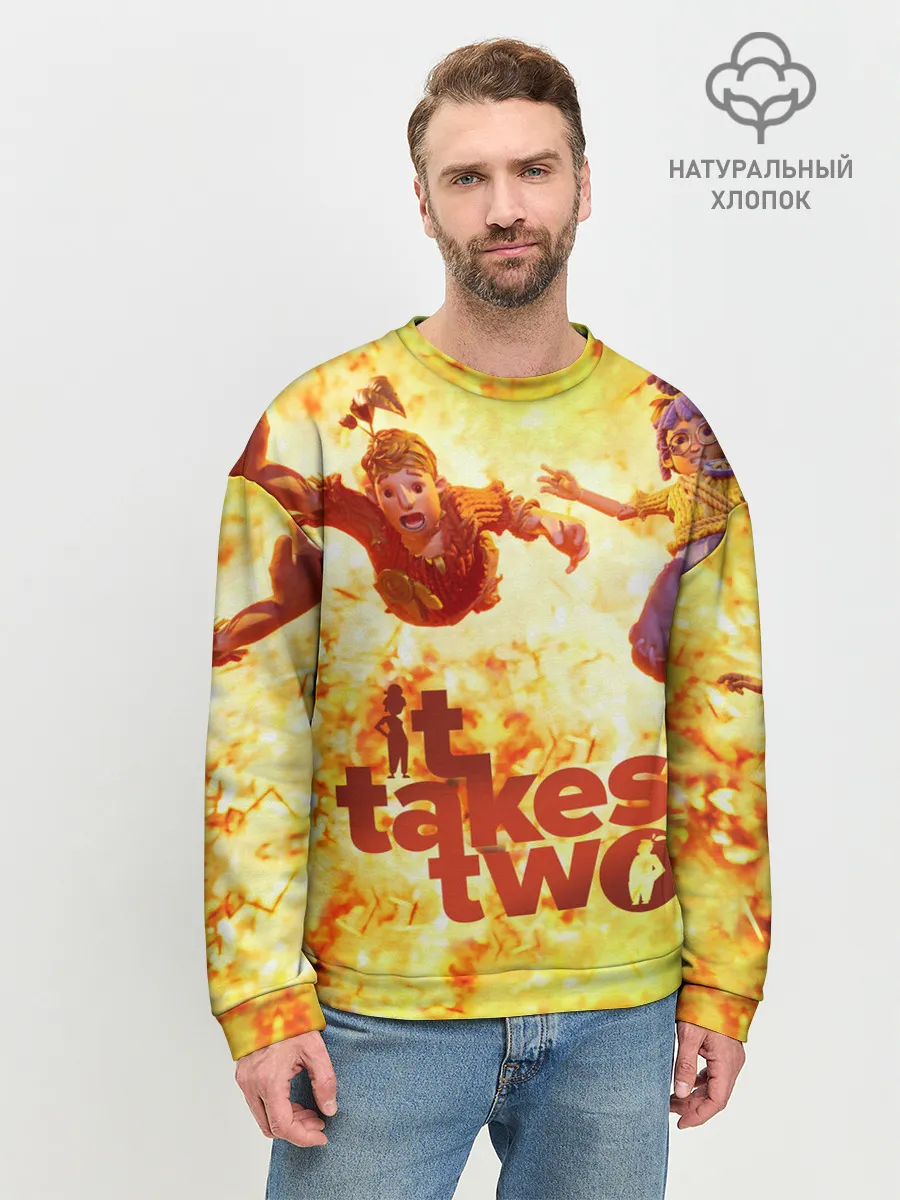 Мужской свитшот базовый / It Takes Two