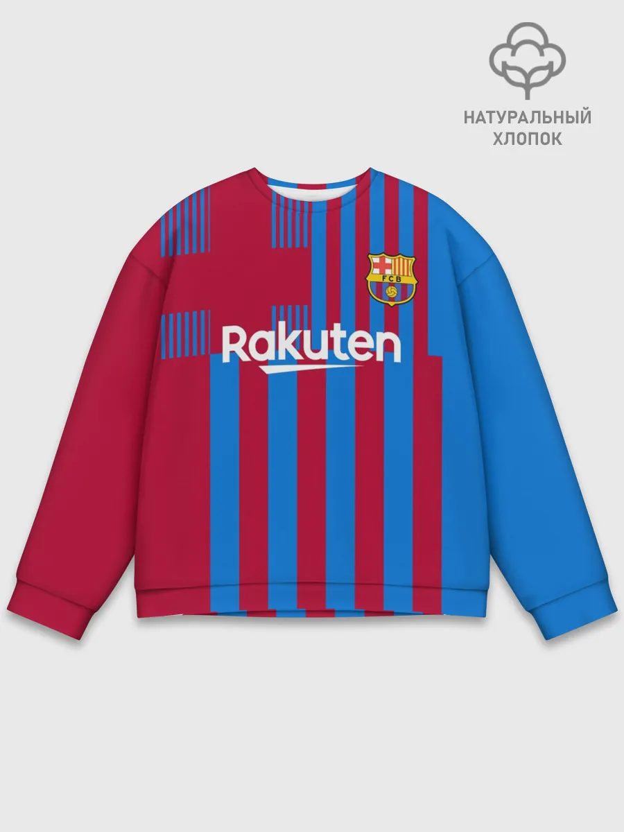 Мужской свитшот базовый / Ансу Фати Барселона 2021/2022