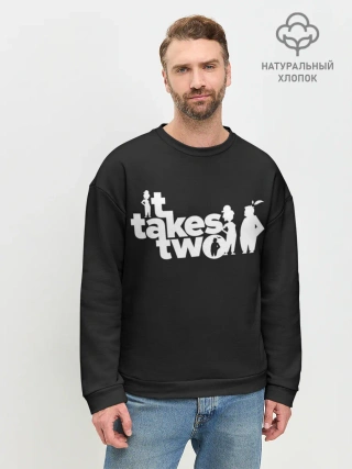 Мужской свитшот базовый / It Takes Two