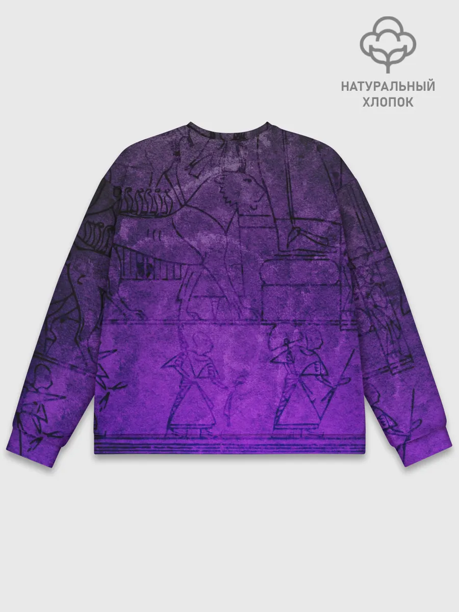 Мужской свитшот базовый / Египет 3D