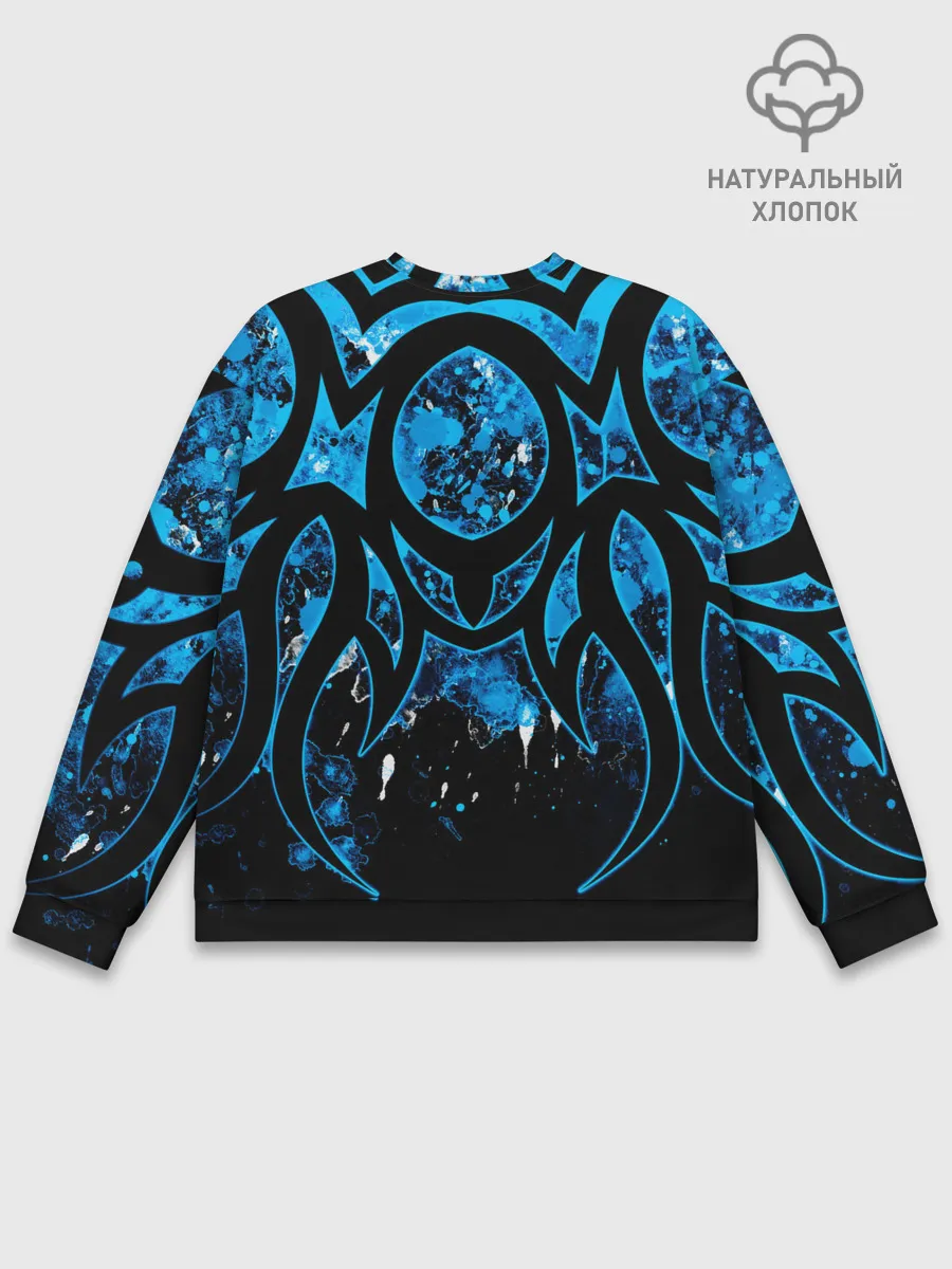 Мужской свитшот базовый / Абстракция