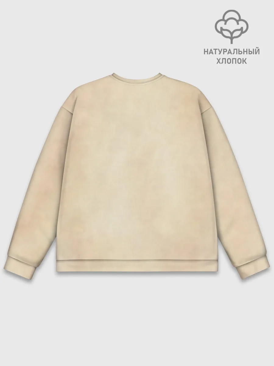 Мужской свитшот базовый / Рю и Акума