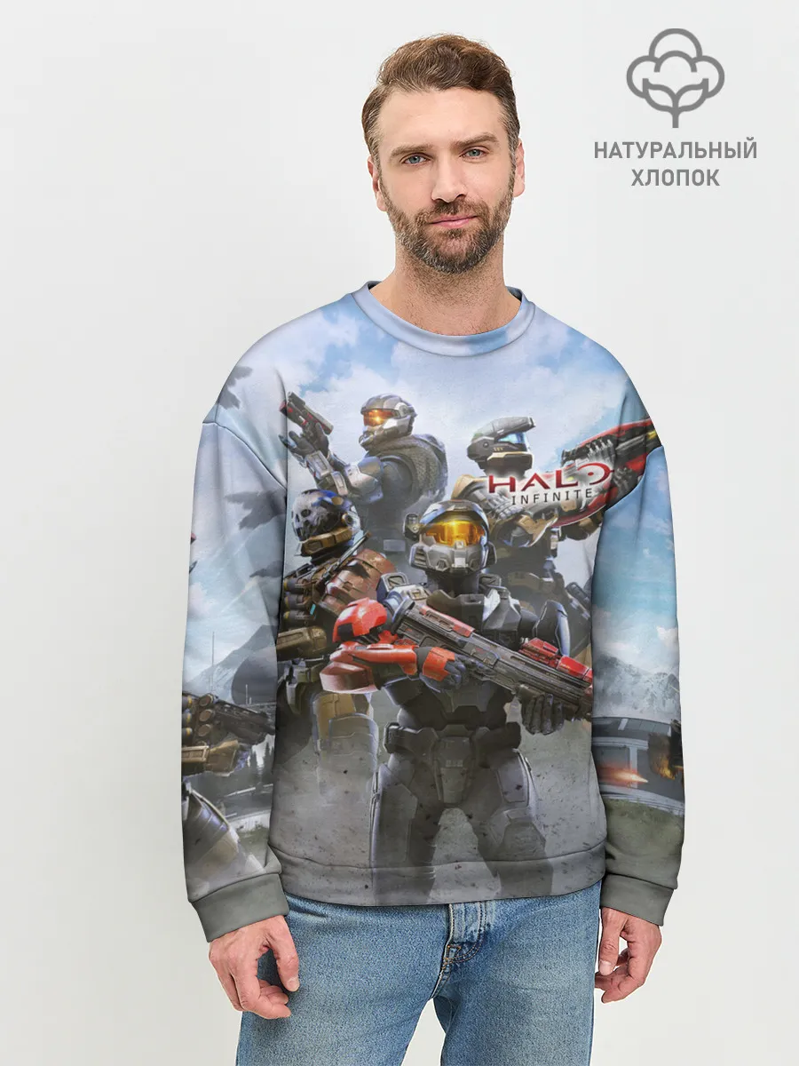 Мужской свитшот базовый / Halo Infinite
