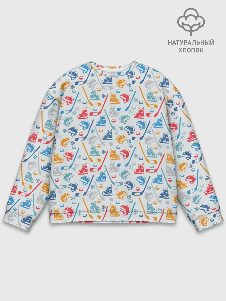 Мужской свитшот базовый / Хоккей