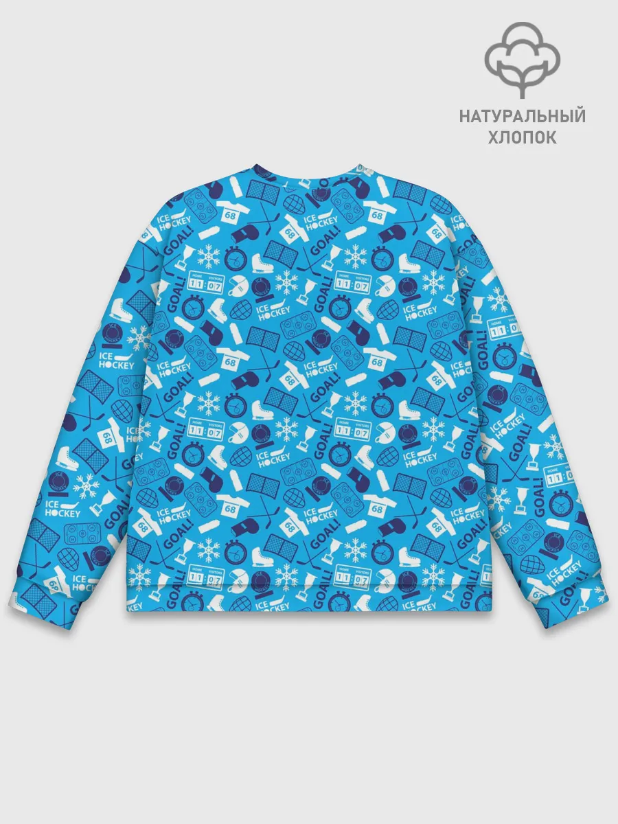 Мужской свитшот базовый / Хоккей