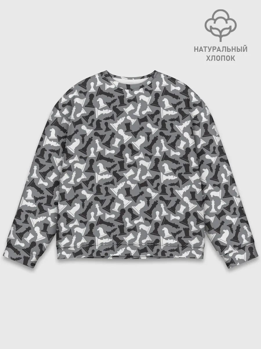 Мужской свитшот базовый / Шахматист