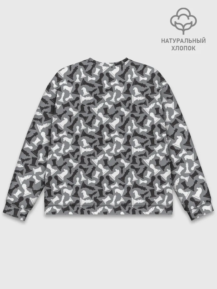 Мужской свитшот базовый / Шахматист