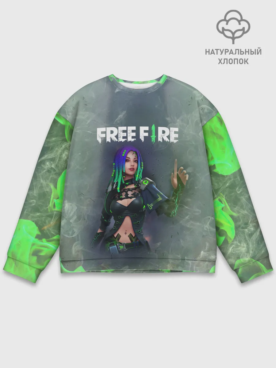 Мужской свитшот базовый / Фри Фаер | Garena Free Fire