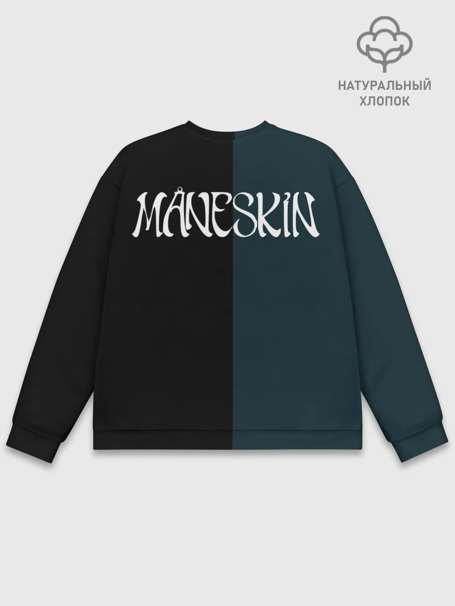 Мужской свитшот базовый / Maneskin. New heroes