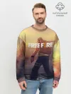 Мужской свитшот базовый / FREEFIRE | БЕЙСЕР