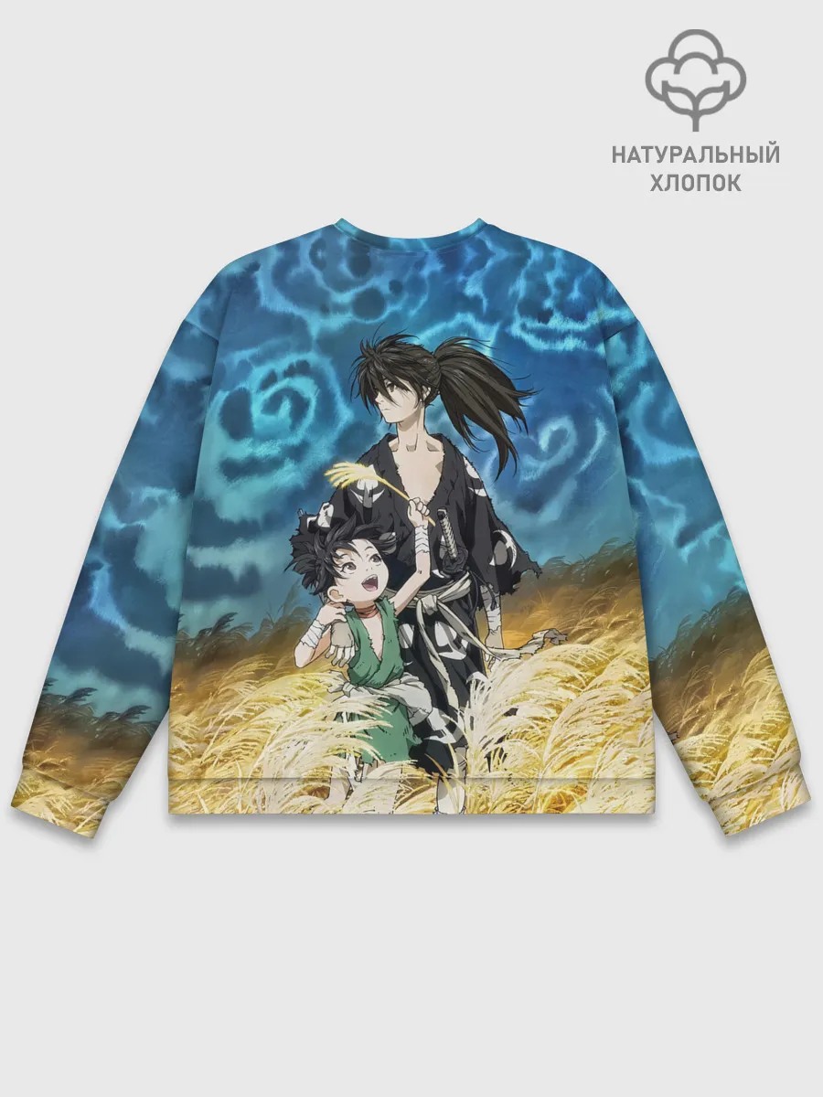 Мужской свитшот базовый / Хяккимару с Дороро | DORORO