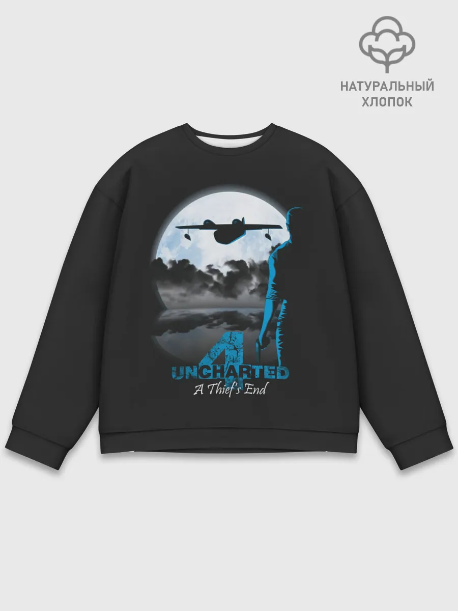 Мужской свитшот базовый / Анчартед 4