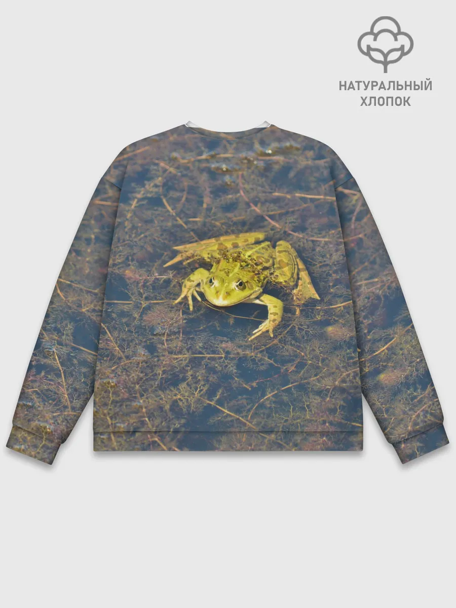 Мужской свитшот базовый / Лягушка