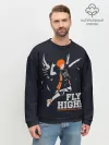 Мужской свитшот базовый / fly high! Шоё Хината Haikyuu!!