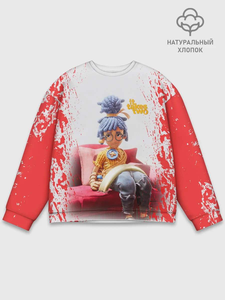 Мужской свитшот базовый / It takes two | Hazelight Studios