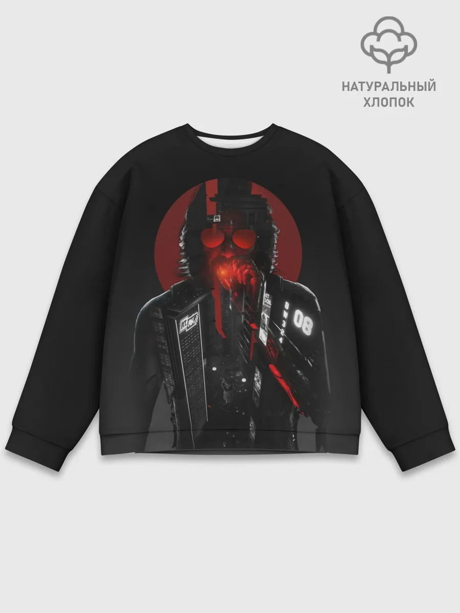 Мужской свитшот базовый / Джонни Сильверхенд Cyberpunk