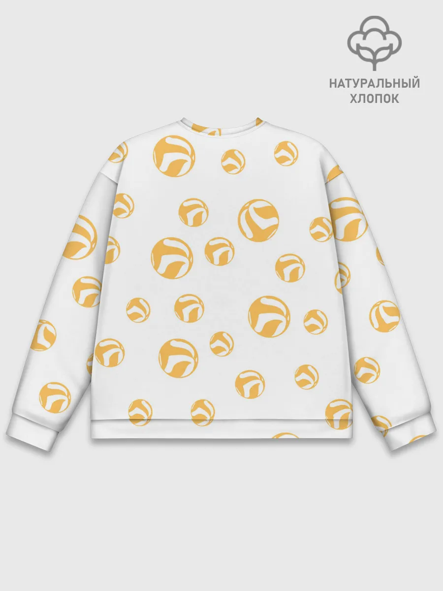 Мужской свитшот базовый / Мощный удар Шоё Хината Haikyuu!!