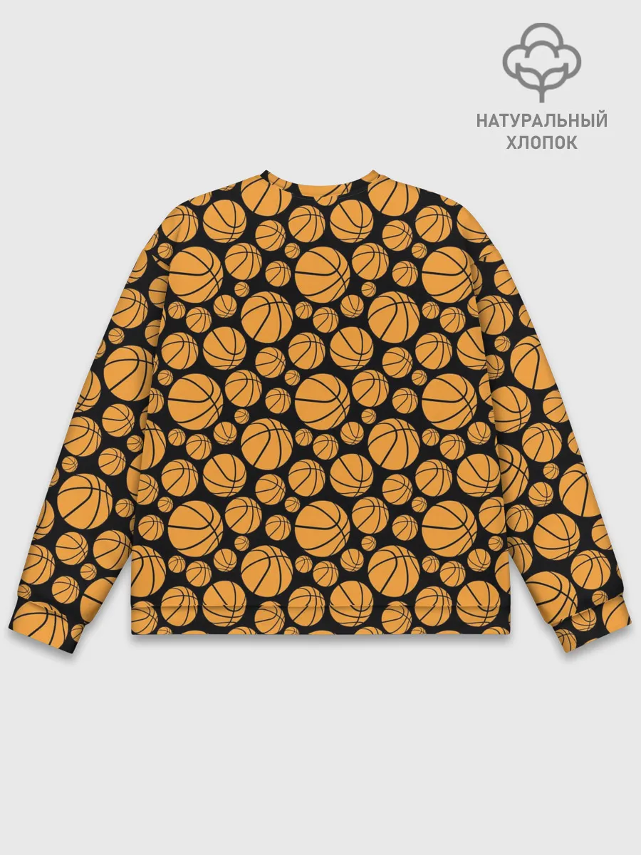Мужской свитшот базовый / Баскетбольные Мячи