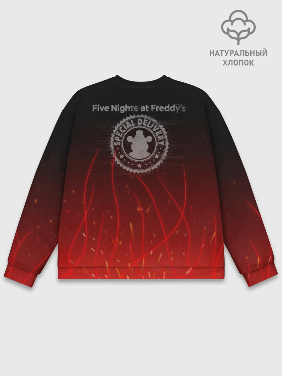 Мужской свитшот базовый / FNAF FREDDY