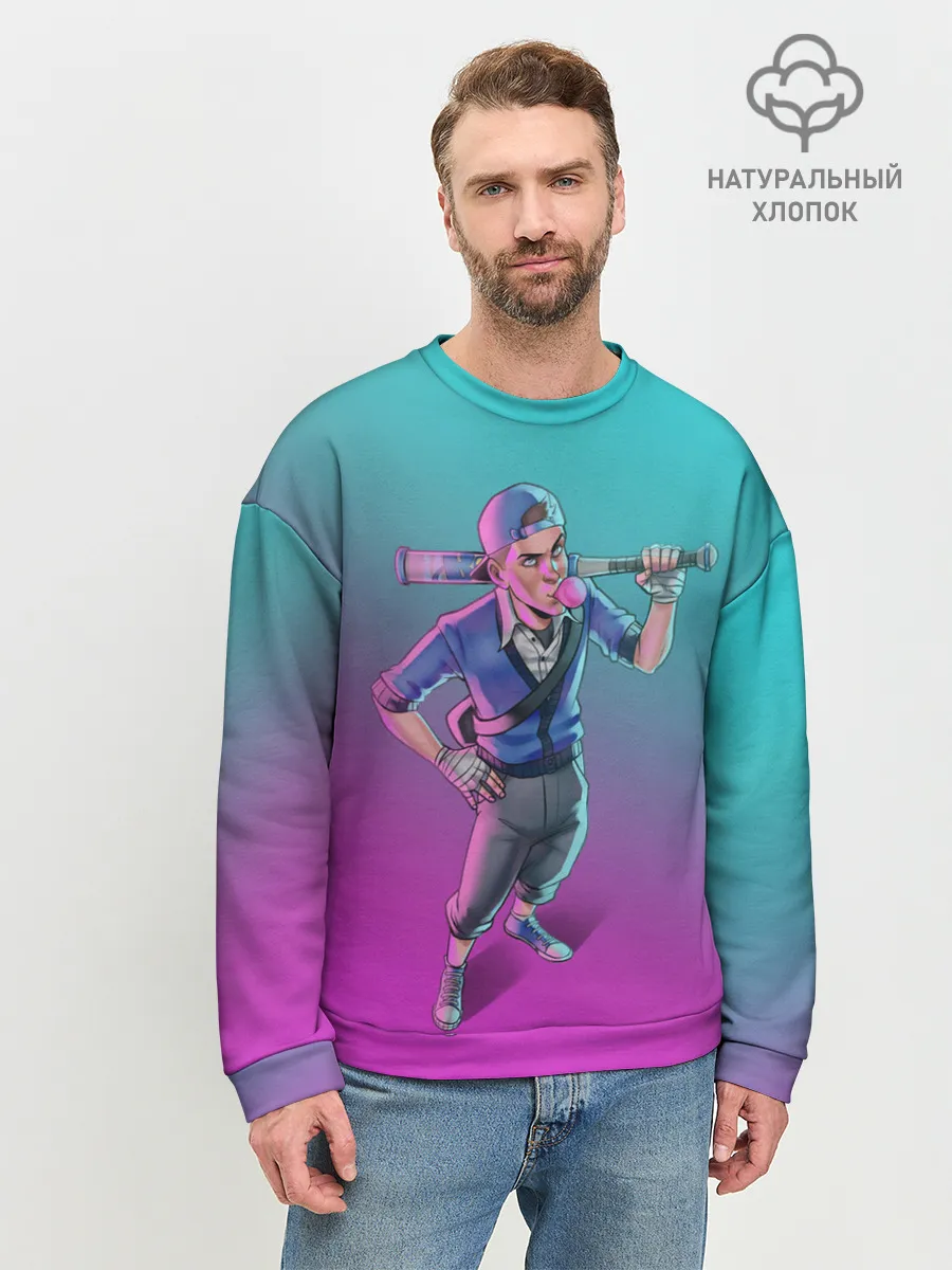 Мужской свитшот базовый / Будь как разведчик