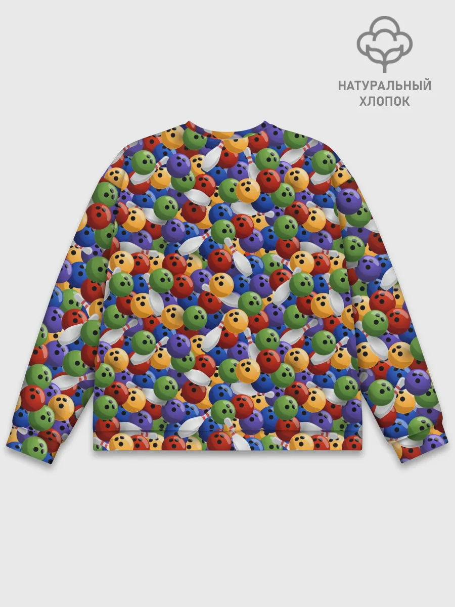 Мужской свитшот базовый / Боулинг