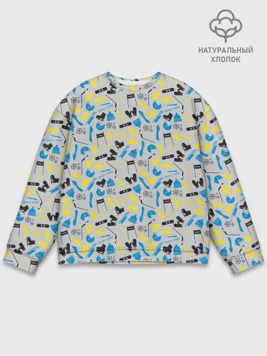 Мужской свитшот базовый / WINTER SPORTS