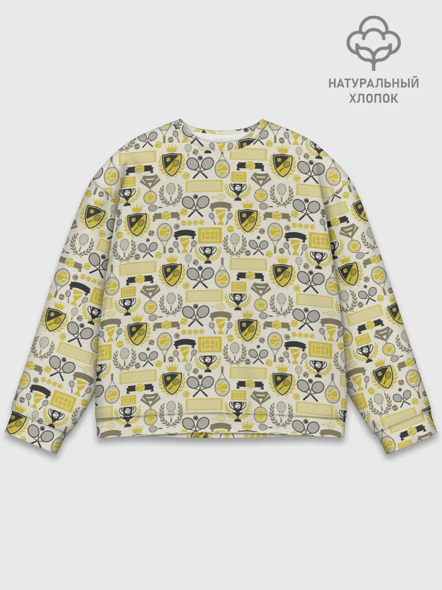 Мужской свитшот базовый / Кубок Дэвиса