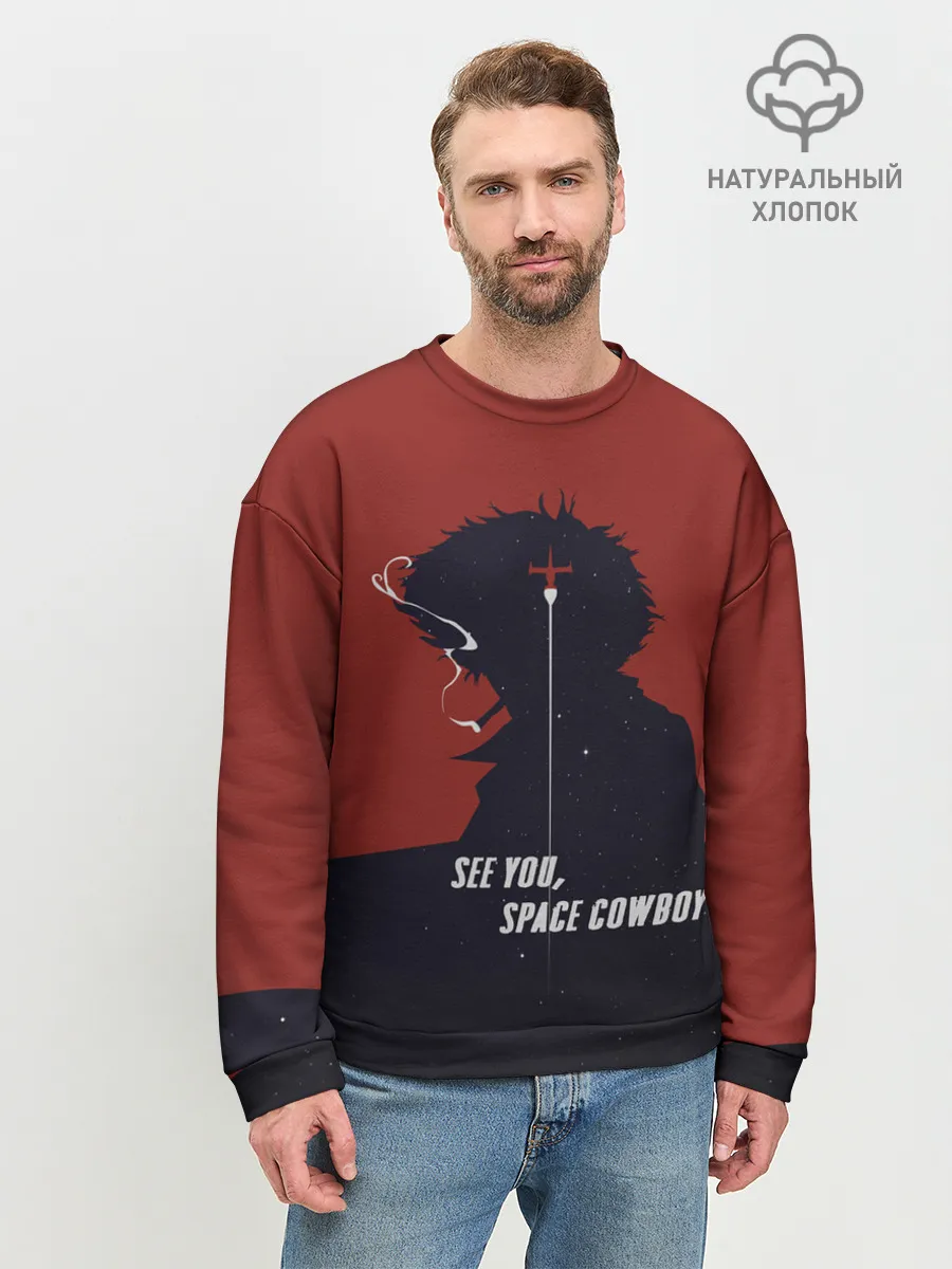 Мужской свитшот базовый / Cowboy Bebop - Spike