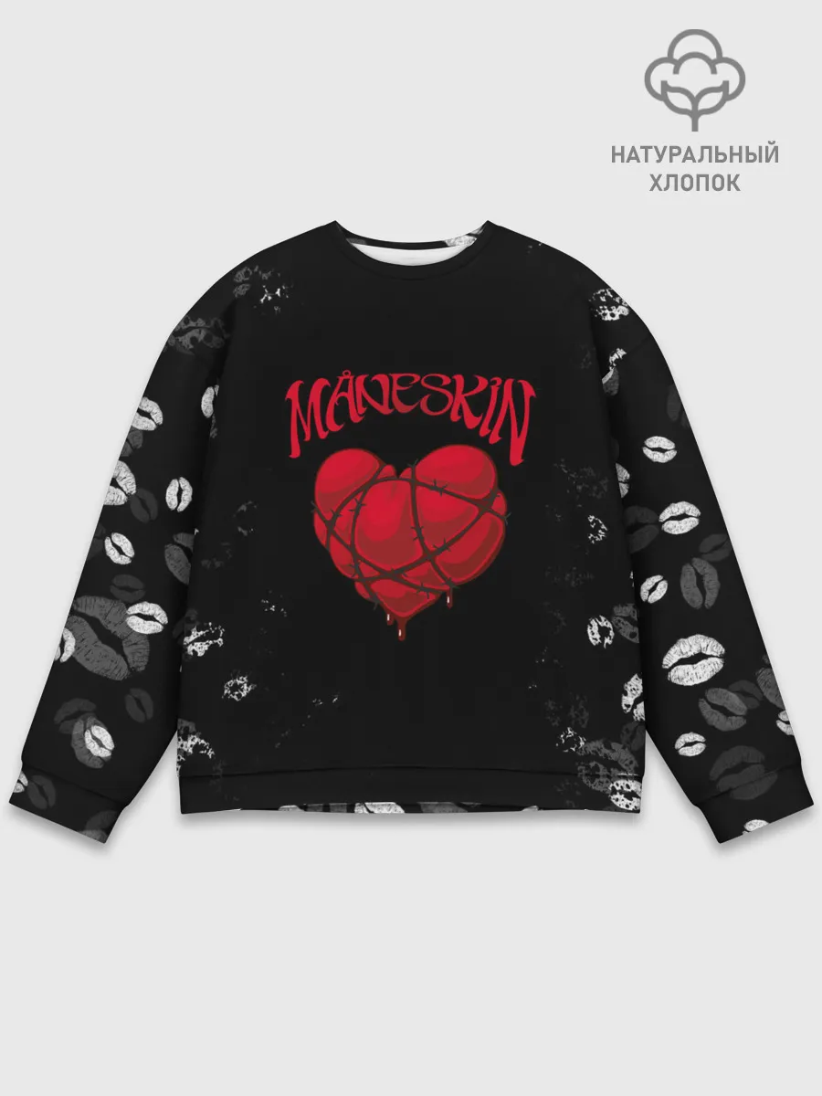 Мужской свитшот базовый / Maneskin | Монэскин