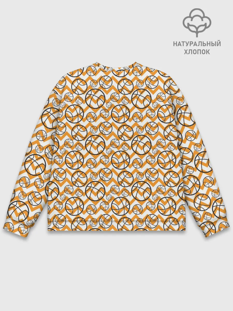 Мужской свитшот базовый / Баскетбол